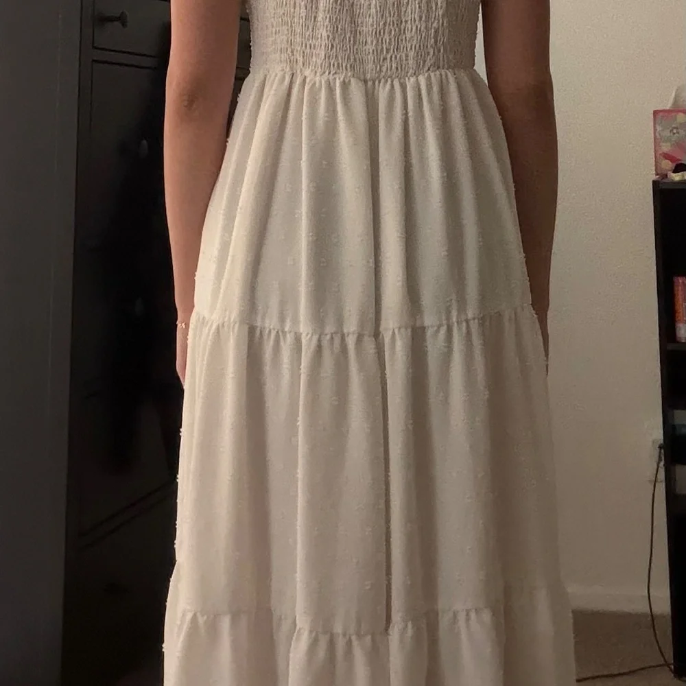 White midi sun dress - Picture 7 of 7